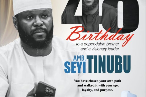 Oshodi-Isolo Council Chairman, Otunba Almaroof-Oloyede Celebrates Ambassador Seyi Tinubu at 40